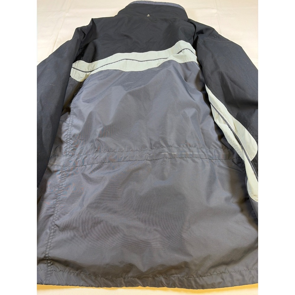 VNTG Y2K Columbia Sportswear Core Interchange Jacket Mens Large Black Grey Shell - Picture 8 of 9